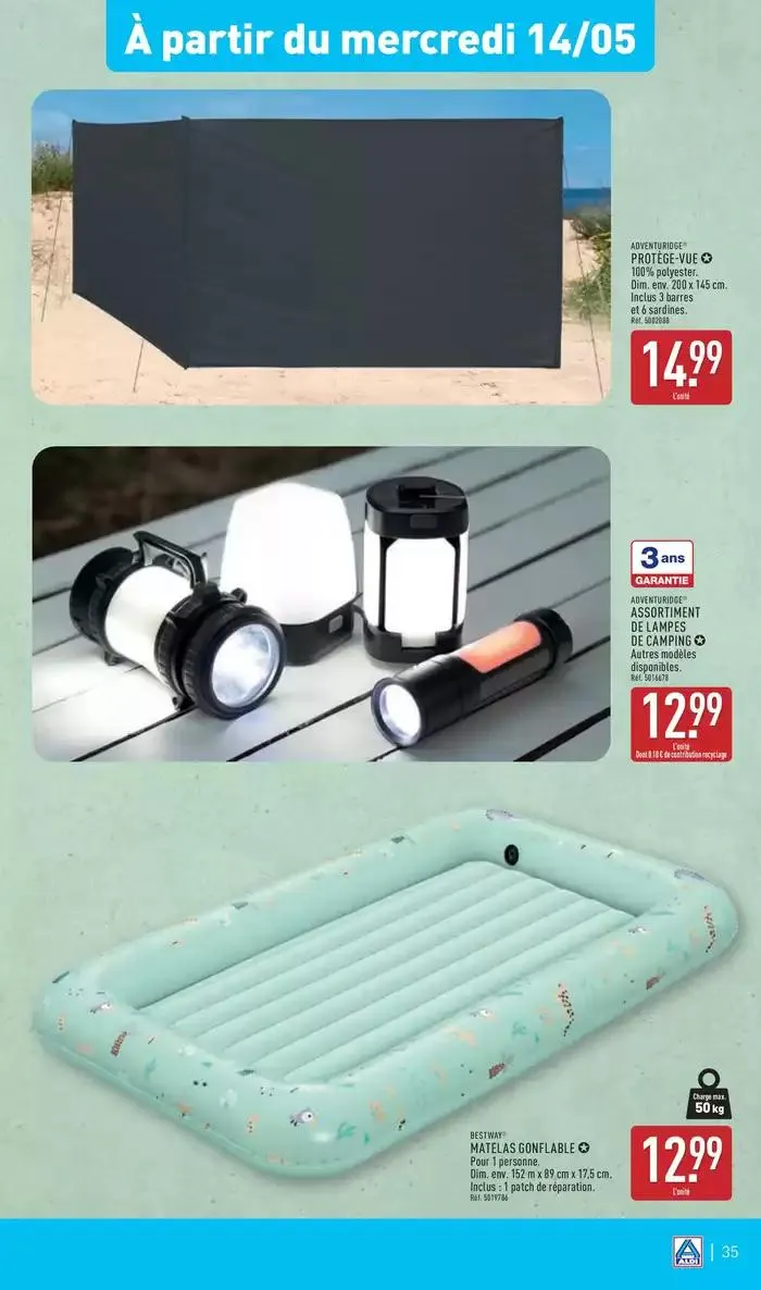 ARRIVAGES MÉDITERRANÉE À PRIX DISCOUNT du 13 mai au 19 mai 2025 - Catalogue page 38