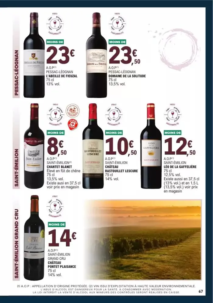 GUIDES DES VINS 2024/2025 du 1 avril au 31 décembre 2025 - Catalogue page 91