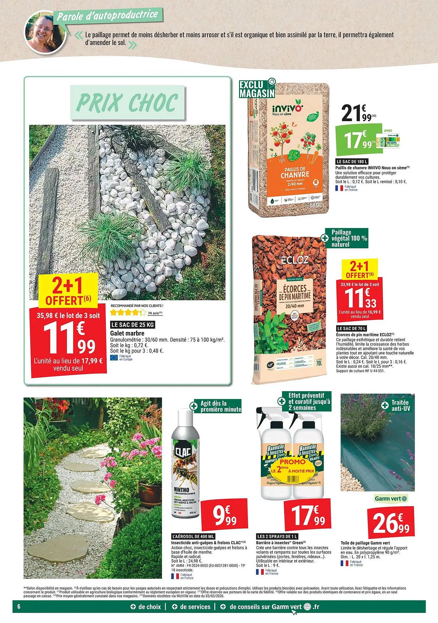 Catalogue Gamm vert du 27 mai au 7 juin 2026 - Catalogue page 6