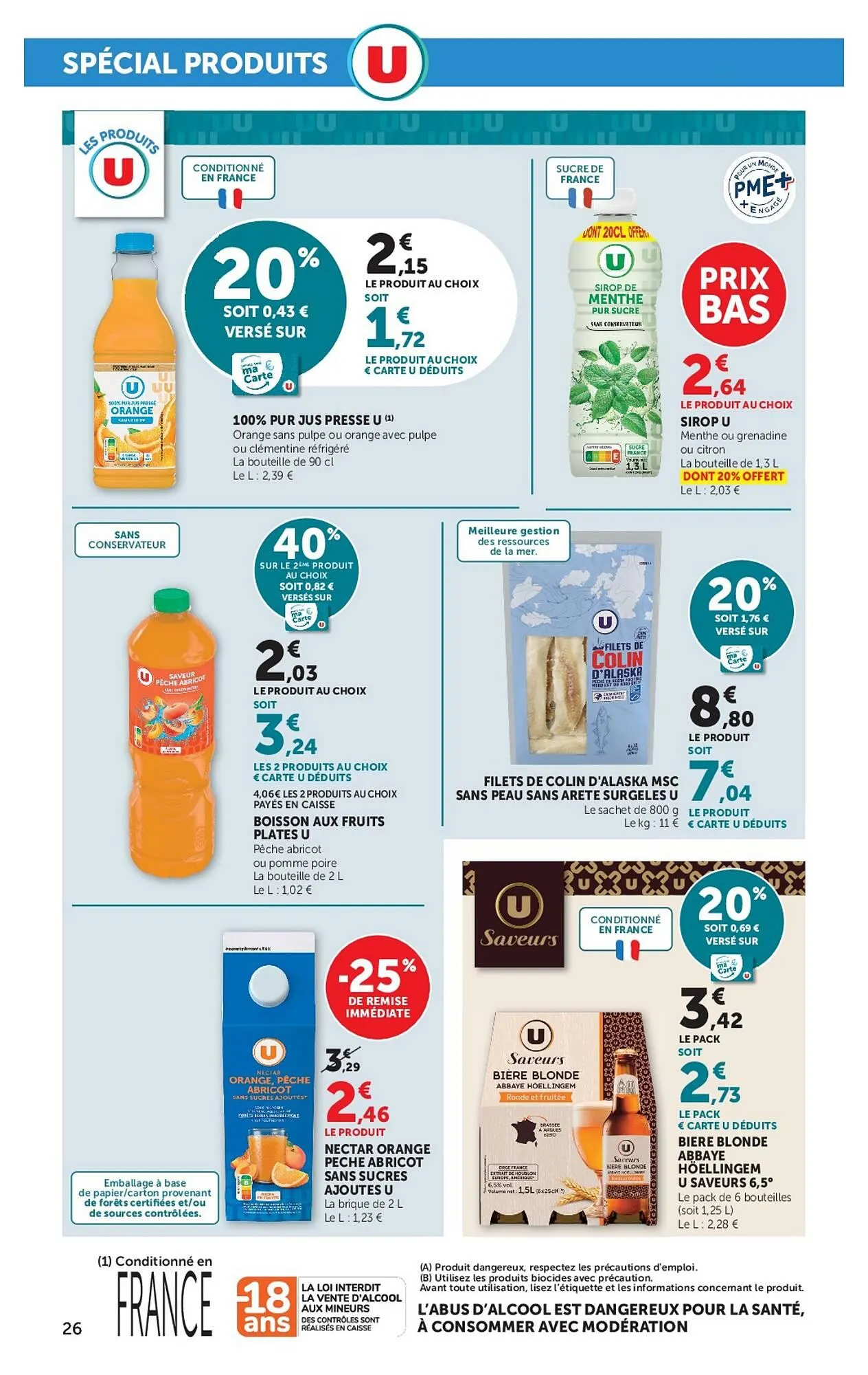 Catalogue Super U du 28 avril au 10 mai 2026 - Catalogue page 26