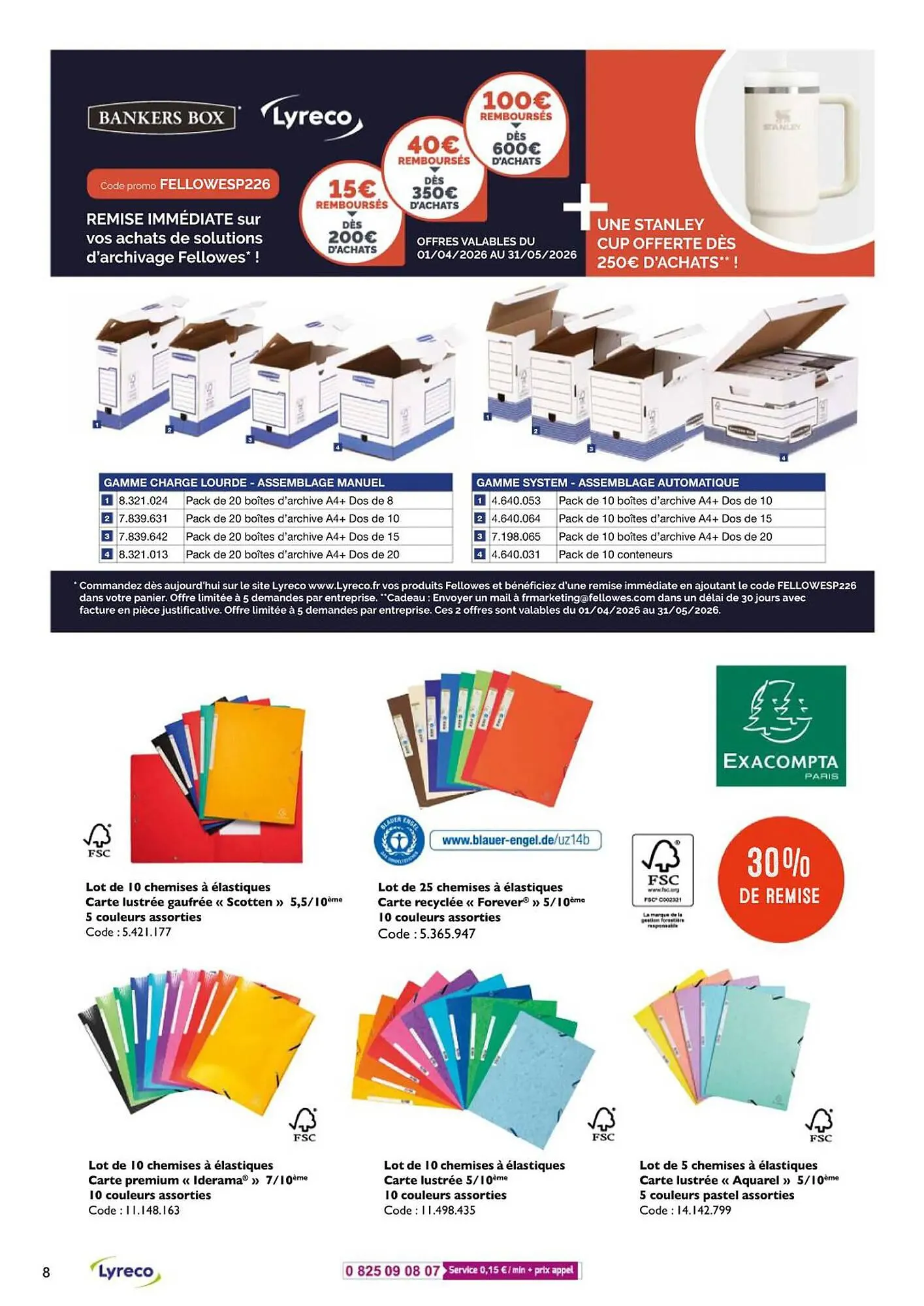 Catalogue Lyreco du 4 mars au 31 mai 2026 - Catalogue page 8