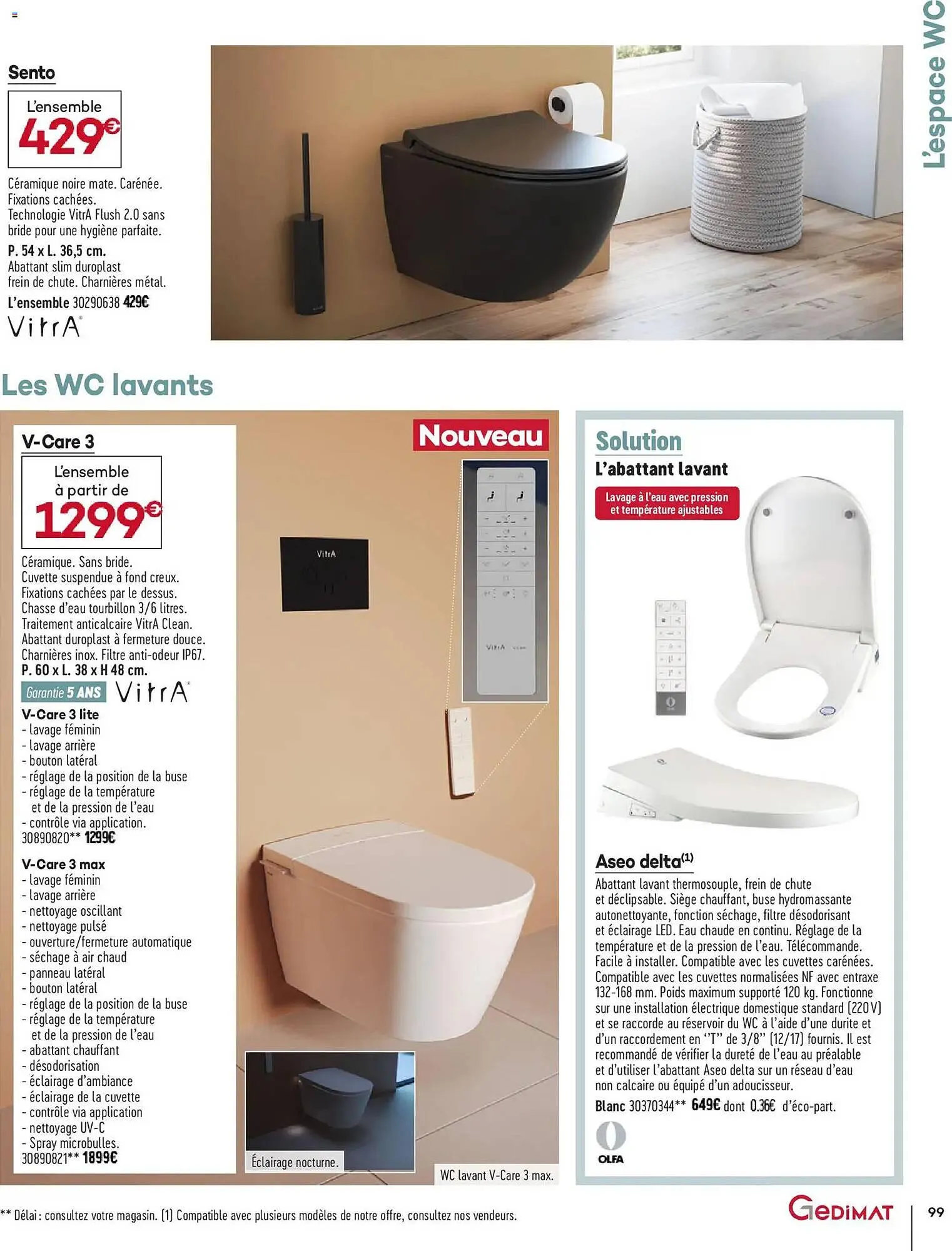 Catalogue Gedimat du 1 avril au 30 avril 2026 - Catalogue page 99