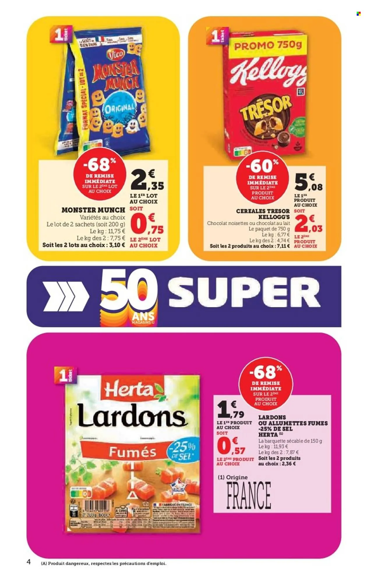Catalogue Super U du 23 septembre au 5 octobre 2025 - Catalogue page 4
