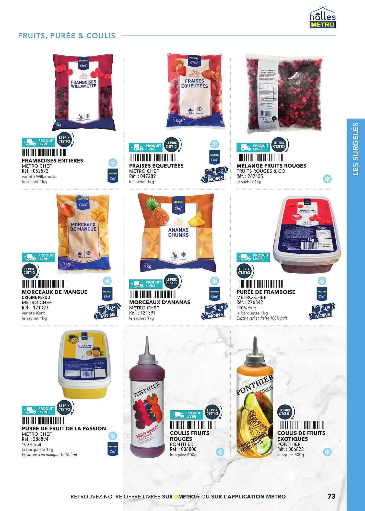 Catalogue METRO du 2 mars au 31 décembre 2025 - Catalogue page 73