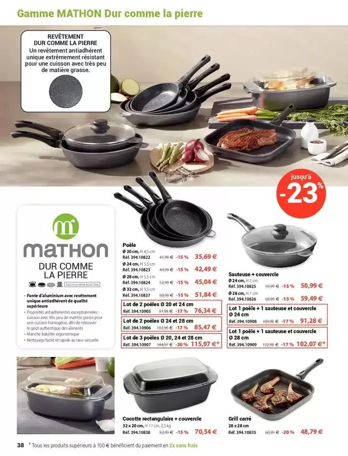 Printemps 2025 du 13 mars au 31 mai 2025 - Catalogue page 38