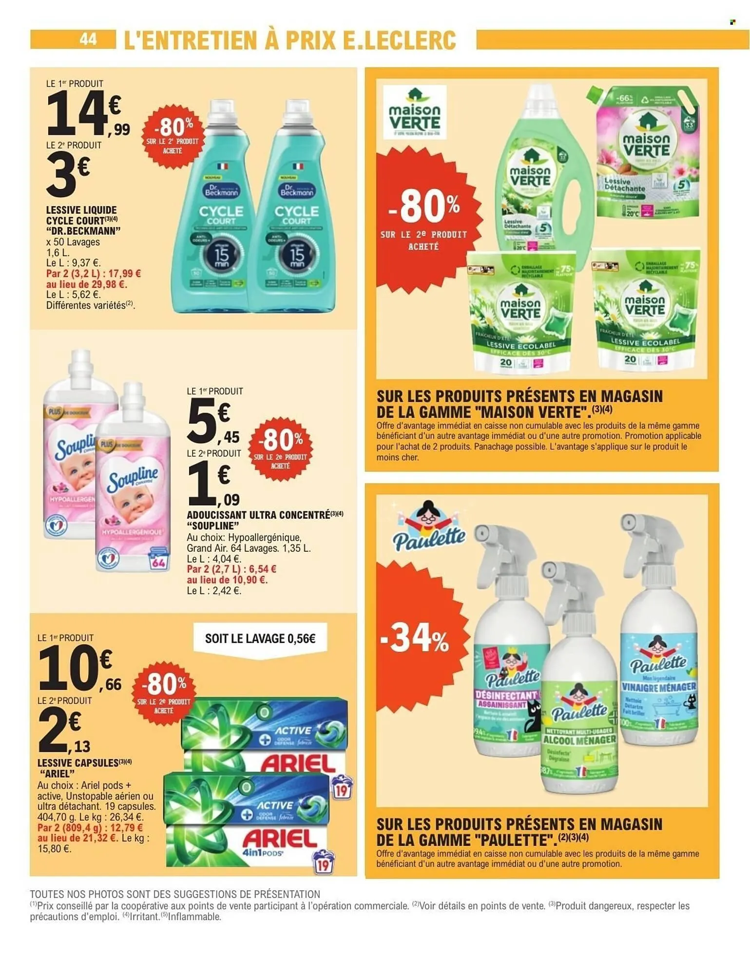 Catalogue E.Leclerc du 10 février au 21 février 2026 - Catalogue page 44