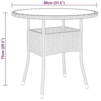 Table de jardin 3011352