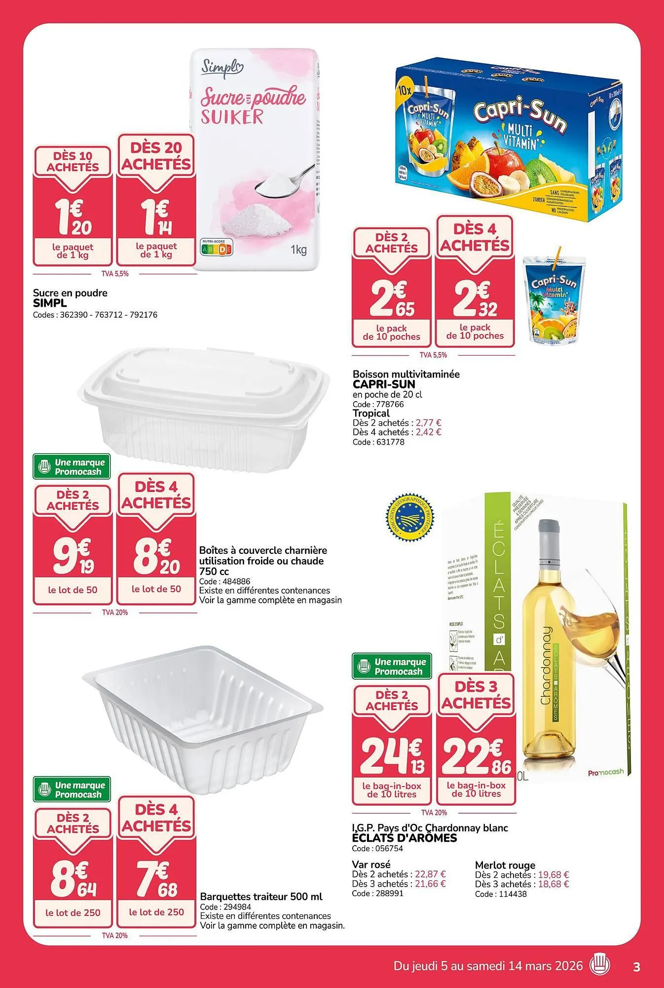 Catalogue Promocash du 27 février au 14 mars 2026 - Catalogue page 3