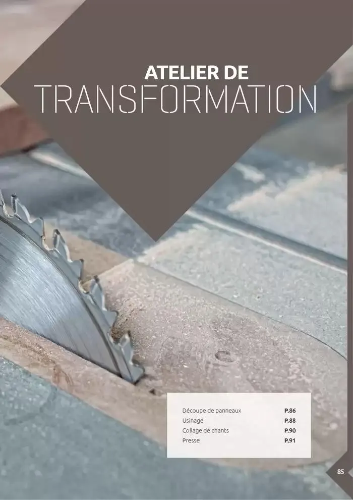 Aménagents Intérieurs du 9 décembre au 9 juin 2025 - Catalogue page 85