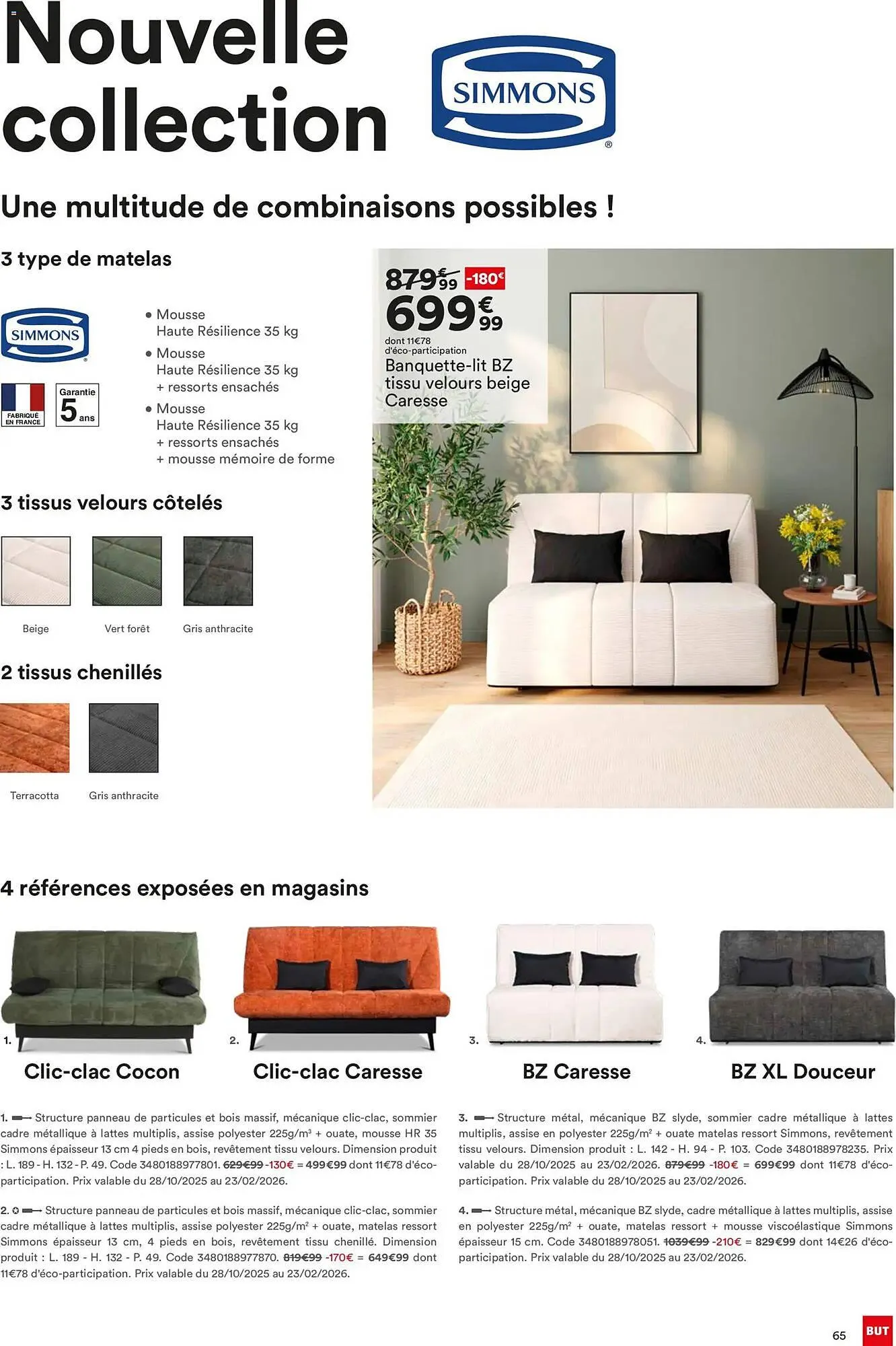 Catalogue BUT du 15 décembre au 23 février 2026 - Catalogue page 65