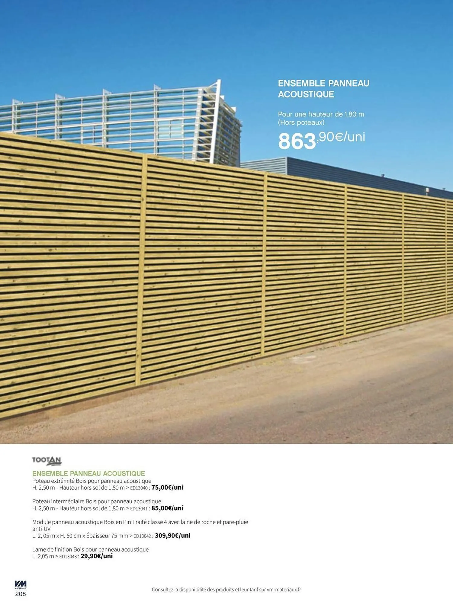 Catalogue VM Matériaux du 11 juin au 30 juin 2026 - Catalogue page 208
