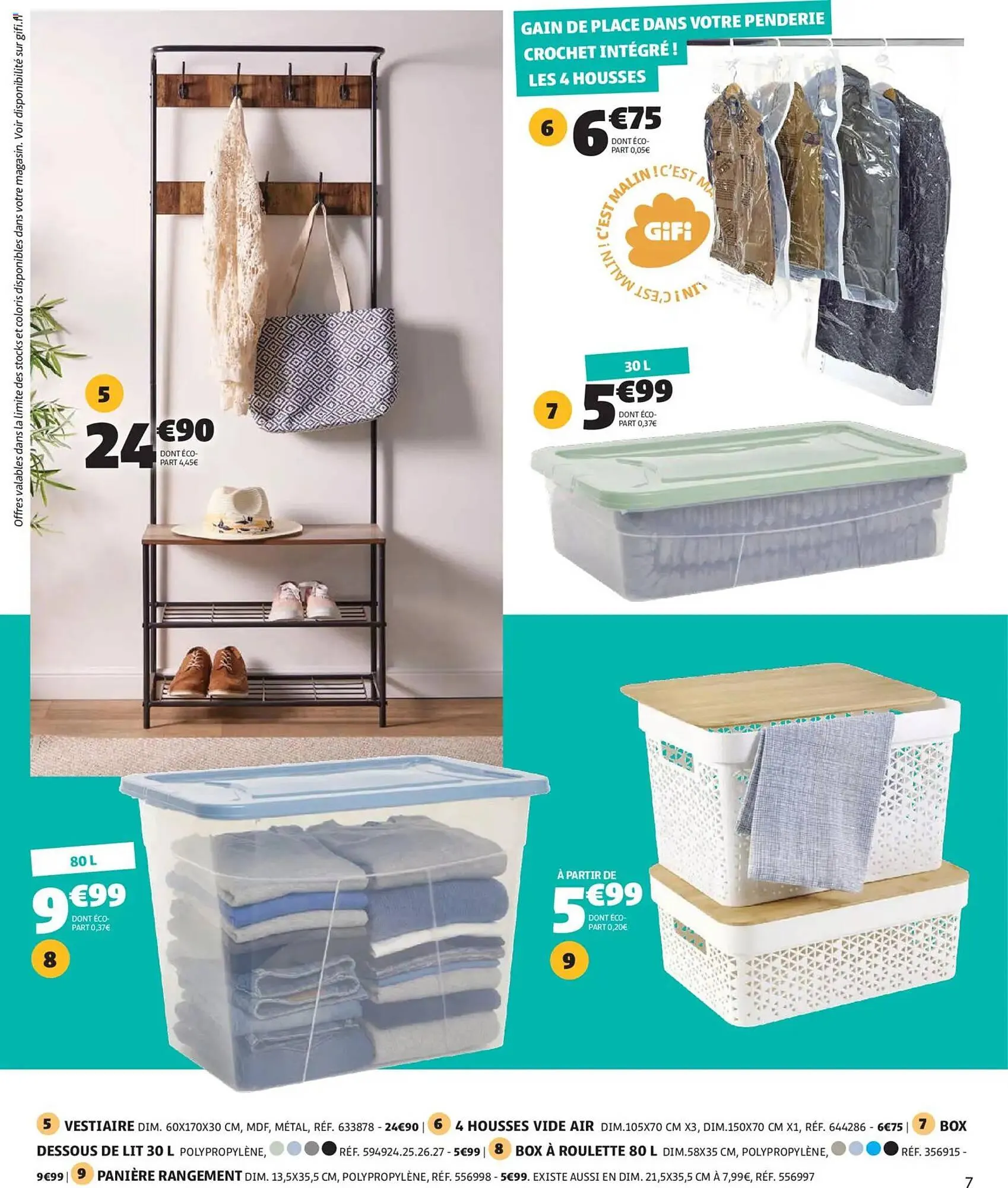 Catalogue Gifi du 24 mars au 6 avril 2026 - Catalogue page 7