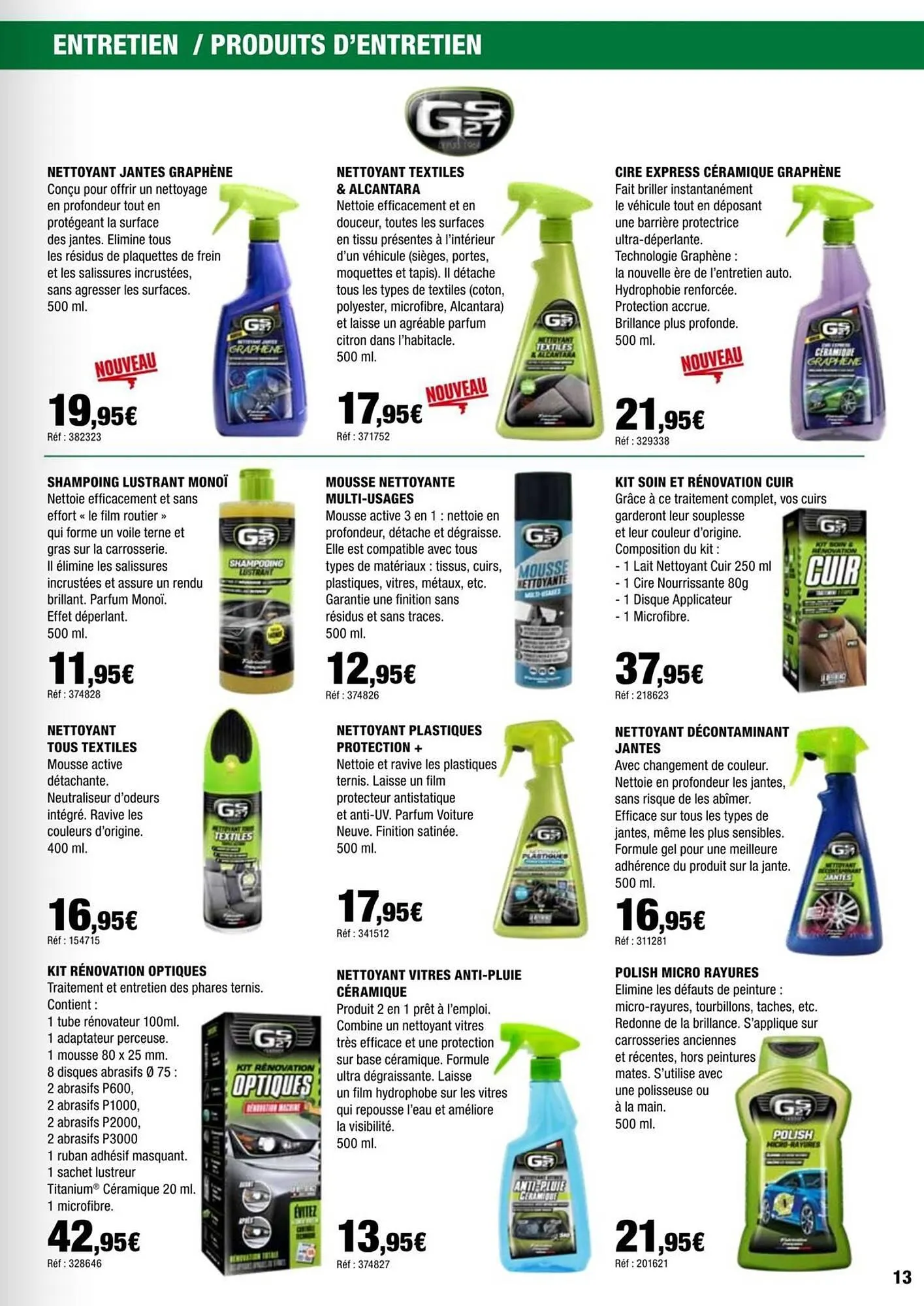 Catalogue Autobacs du 25 avril au 30 juin 2026 - Catalogue page 13