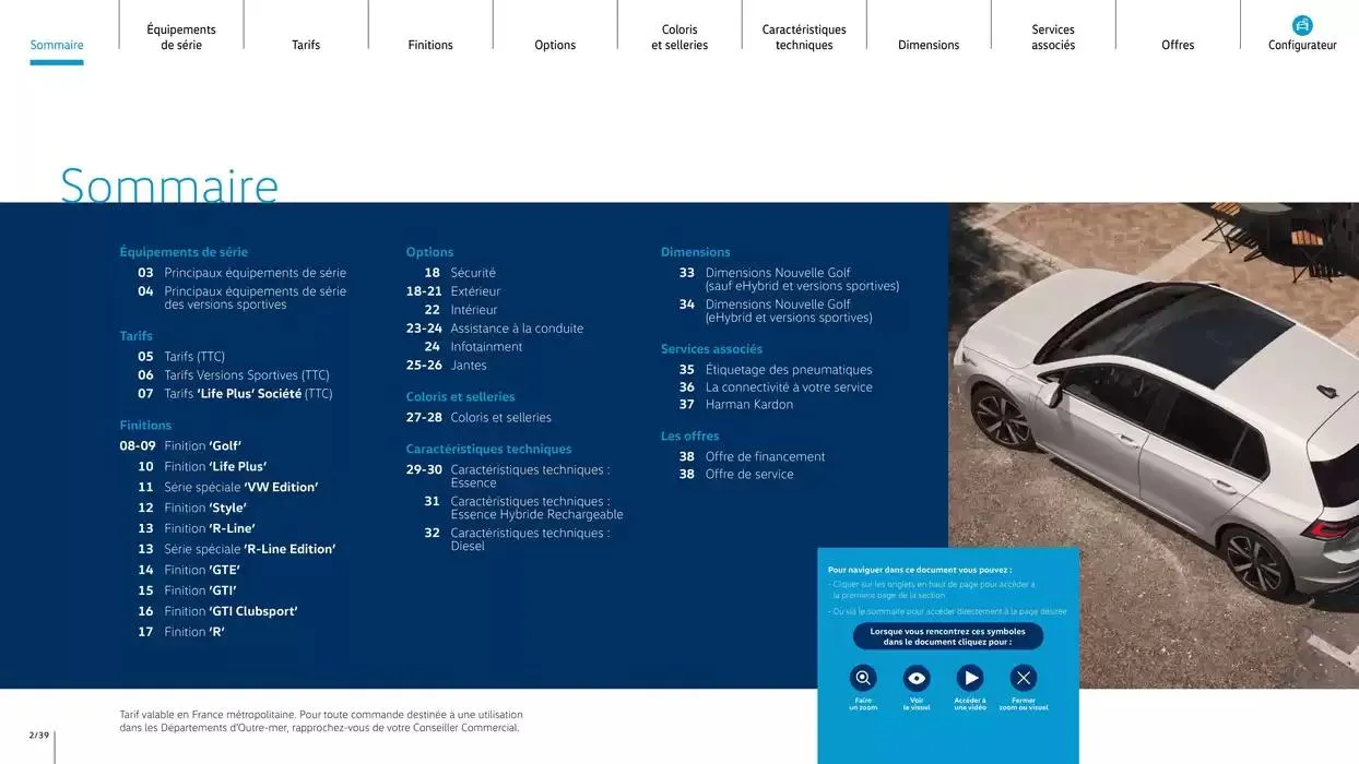 Nouvelle Golf du 16 mai au 31 décembre 2025 - Catalogue page 2