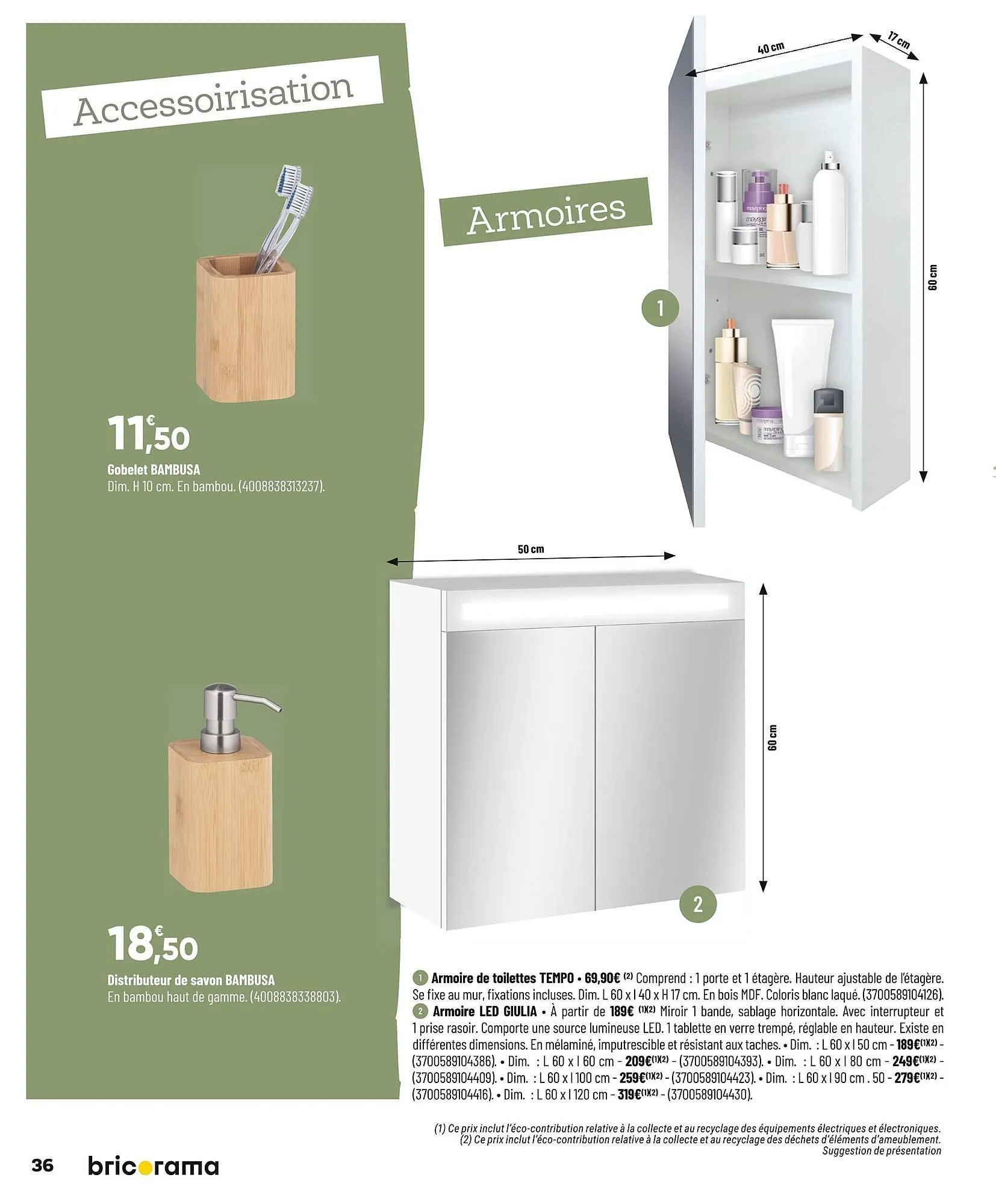 Catalogue Bricorama du 27 octobre au 7 décembre 2025 - Catalogue page 36