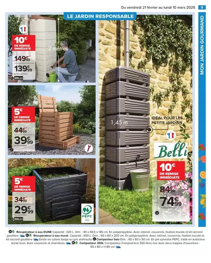 PROFITER ENFIN DE SON JARDIN du 21 février au 10 mars 2025 - Catalogue page 11