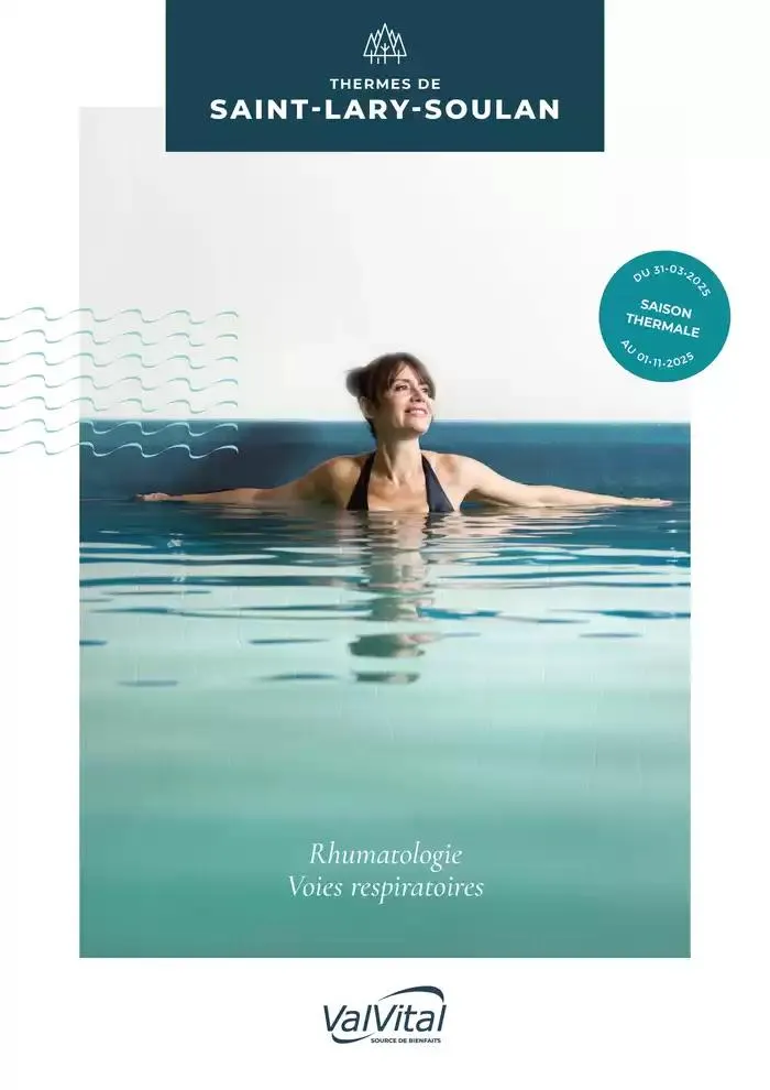 Brochure établissement Saint-Lary-Soulan 2025 du 31 mars au 1 novembre 2025 - Catalogue page 1