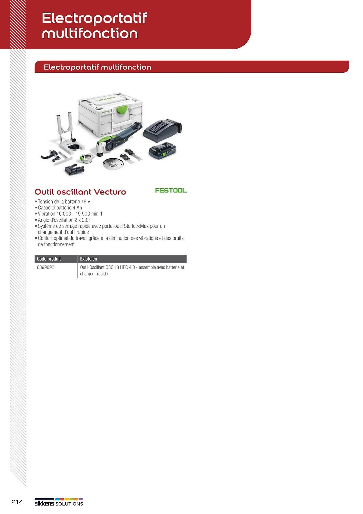 Catalogue Sikkens Solution du 8 janvier au 28 décembre 2025 - Catalogue page 214