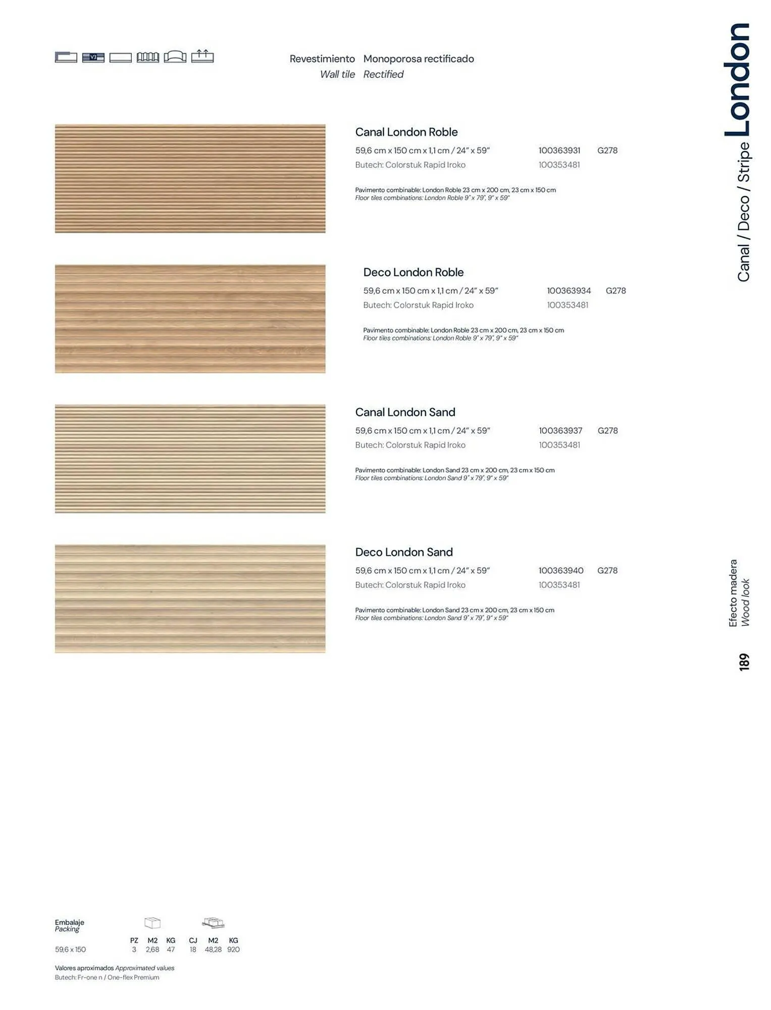 Catalogue Porcelanosa du 23 décembre au 31 décembre 2026 - Catalogue page 191