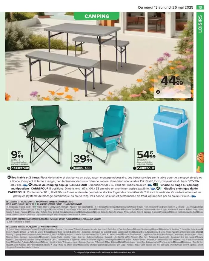 SPÉCIAL PLEIN AIR du 13 mai au 26 mai 2025 - Catalogue page 15