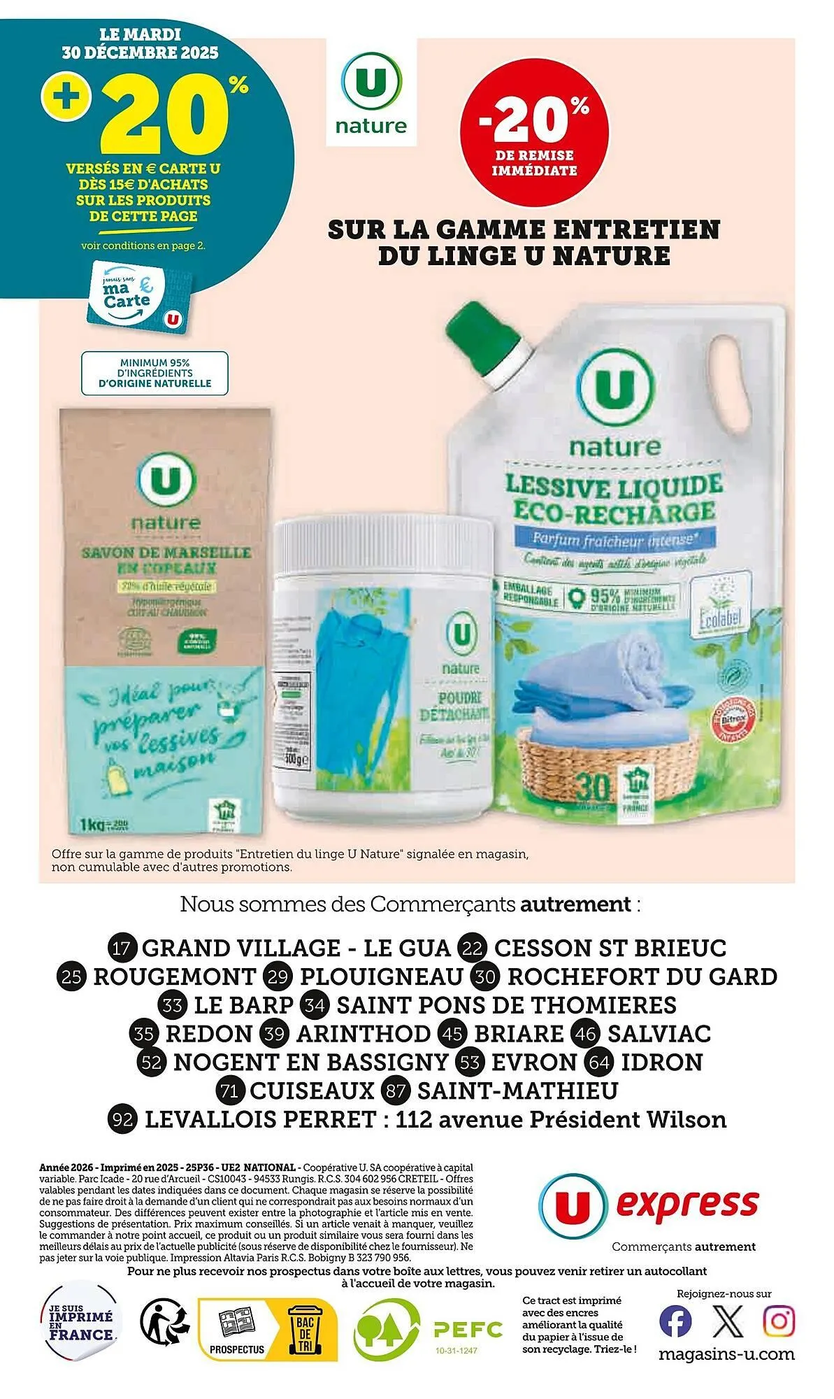 Catalogue U Express du 16 décembre au 11 janvier 2026 - Catalogue page 6