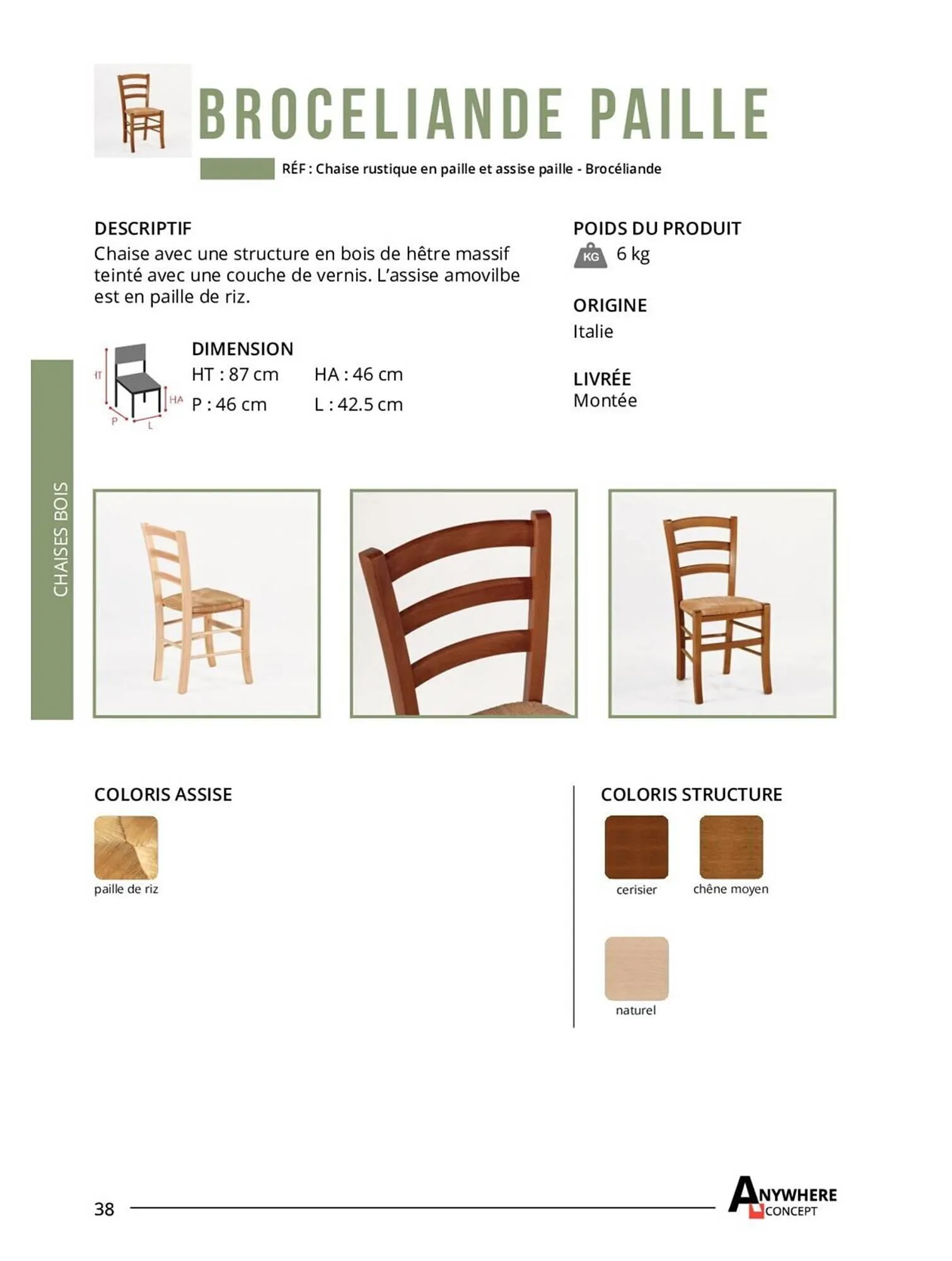 Catalogue 4 Pieds du 26 avril au 31 décembre 2023 - Catalogue page 38