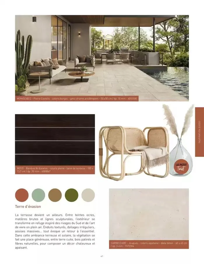 Guide Terrasse 2025 du 1 janvier au 31 décembre 2025 - Catalogue page 41