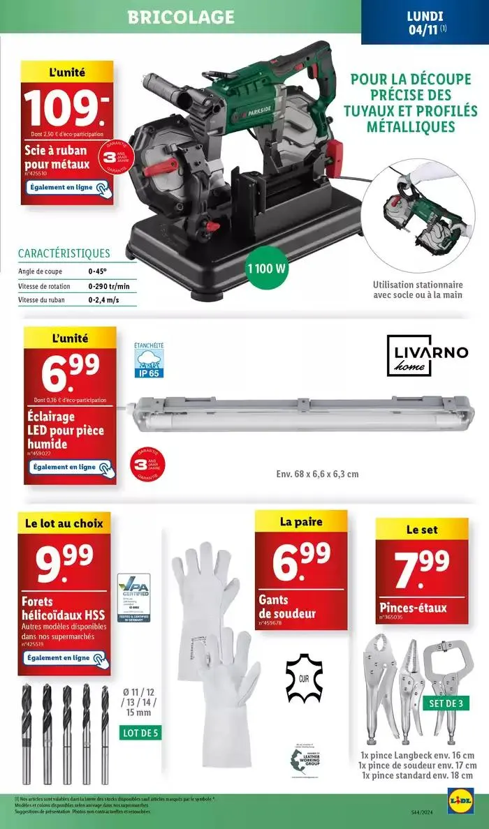 Bénéficiez de promotions sur une sélection de produits, incluant viande, fruit et fromage du 30 octobre au 5 novembre 2024 - Catalogue page 67