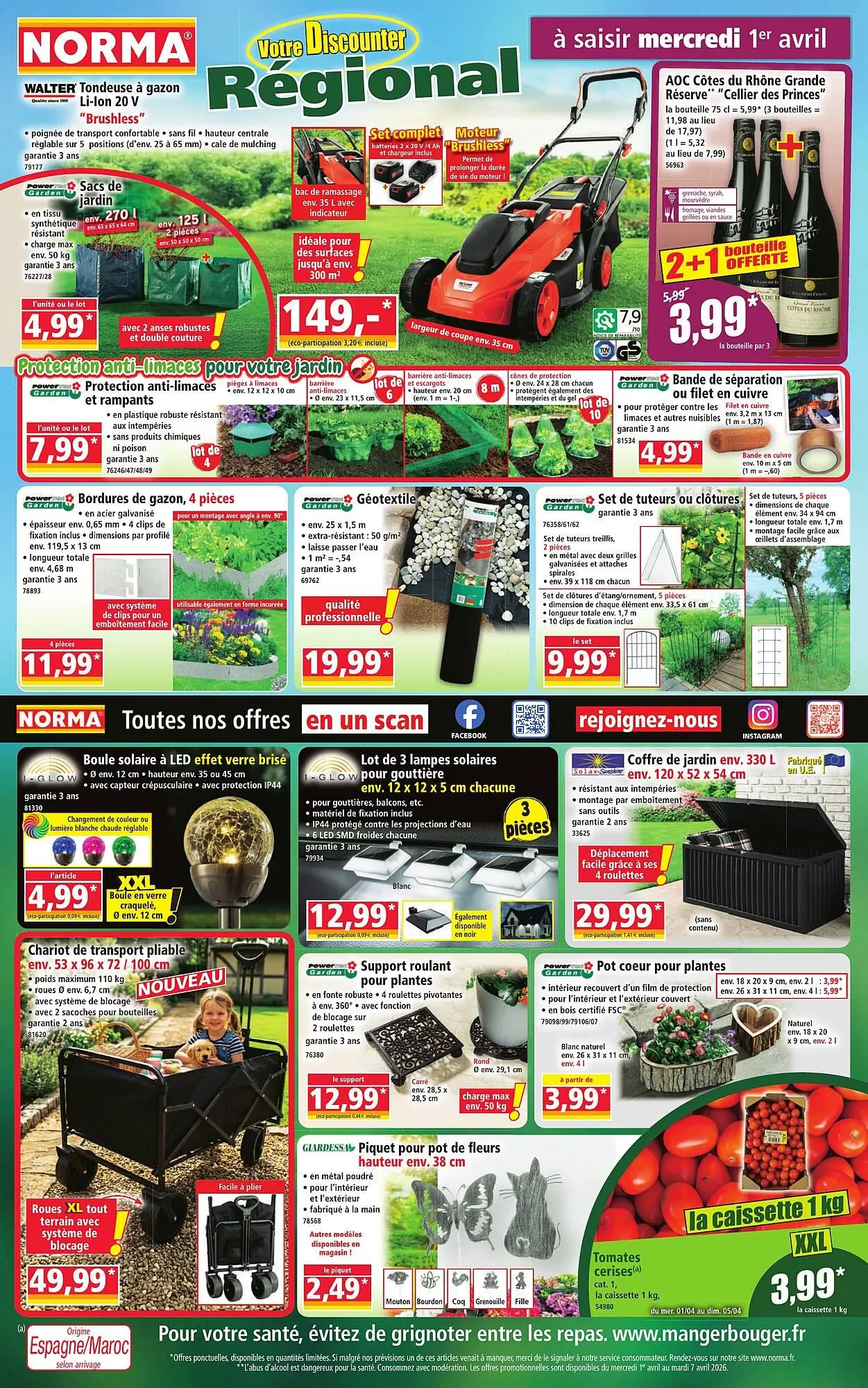 Catalogue Norma du 1 avril au 7 avril 2026 - Catalogue page 1