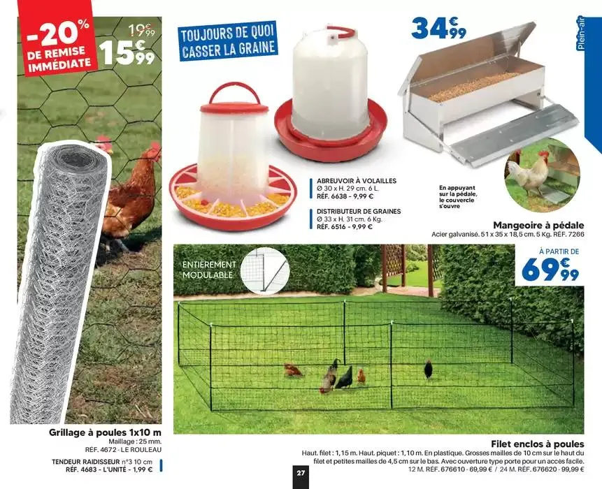 PRINTEMPS/ÉTÉ 2025 du 1 mars au 30 septembre 2025 - Catalogue page 27