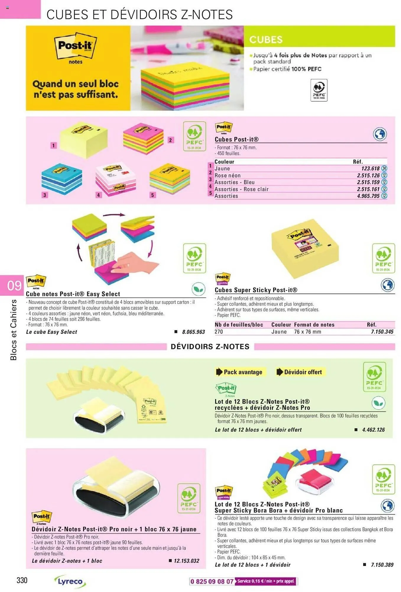 Catalogue Lyreco du 15 mai au 31 décembre 2023 - Catalogue page 330