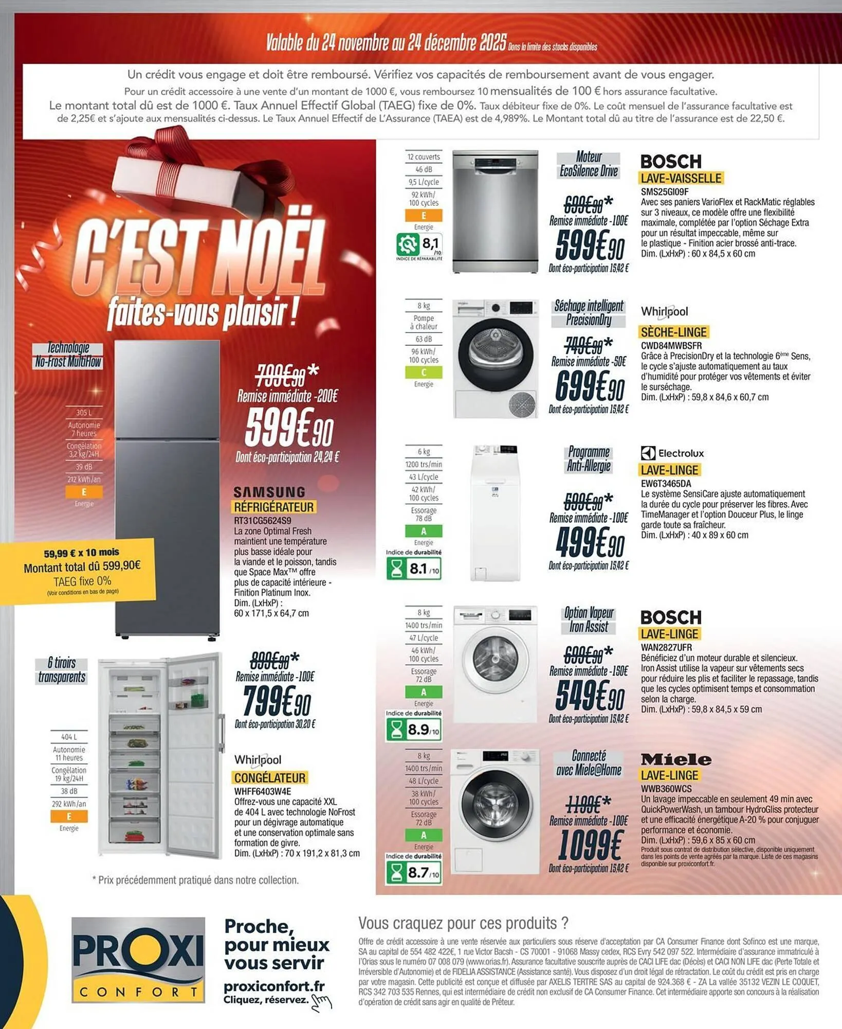 Catalogue Proxi Confort du 24 novembre au 25 décembre 2025 - Catalogue page 2