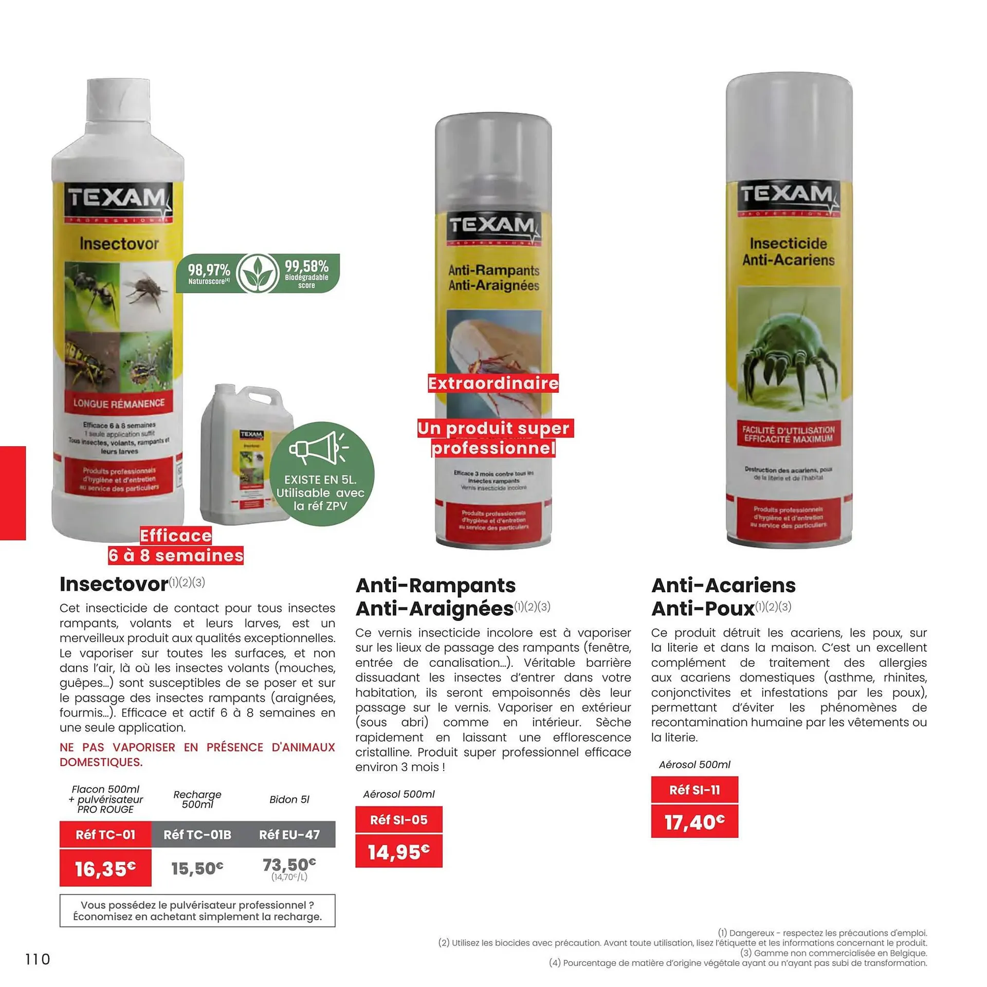 Catalogue Texam du 24 janvier au 31 décembre 2025 - Catalogue page 111
