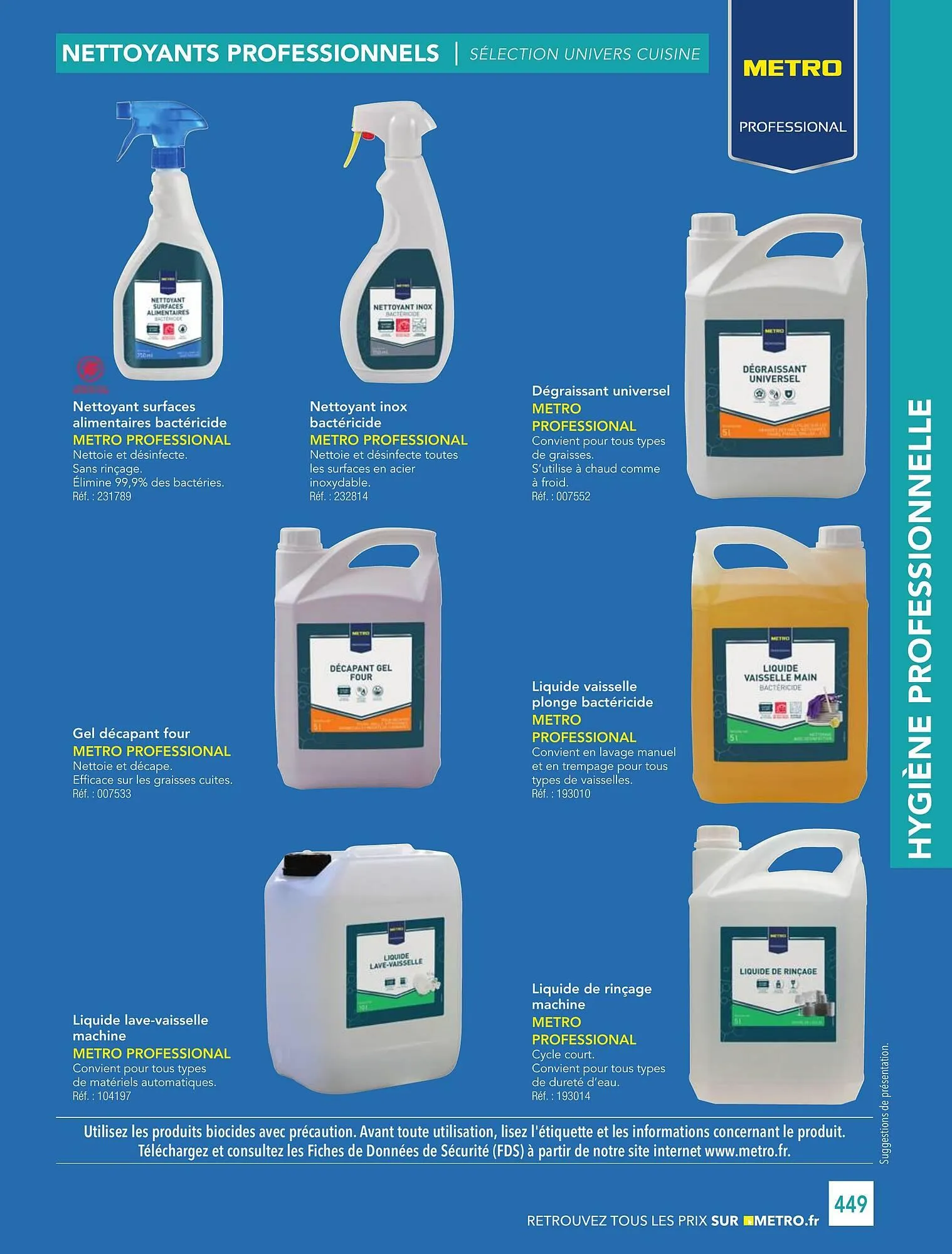 Catalogue METRO du 1 janvier au 31 décembre 2026 - Catalogue page 449