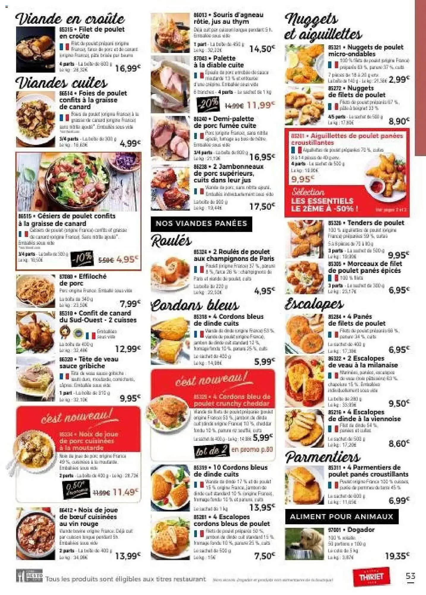 Catalogue Thiriet du 28 octobre au 24 novembre 2025 - Catalogue page 53