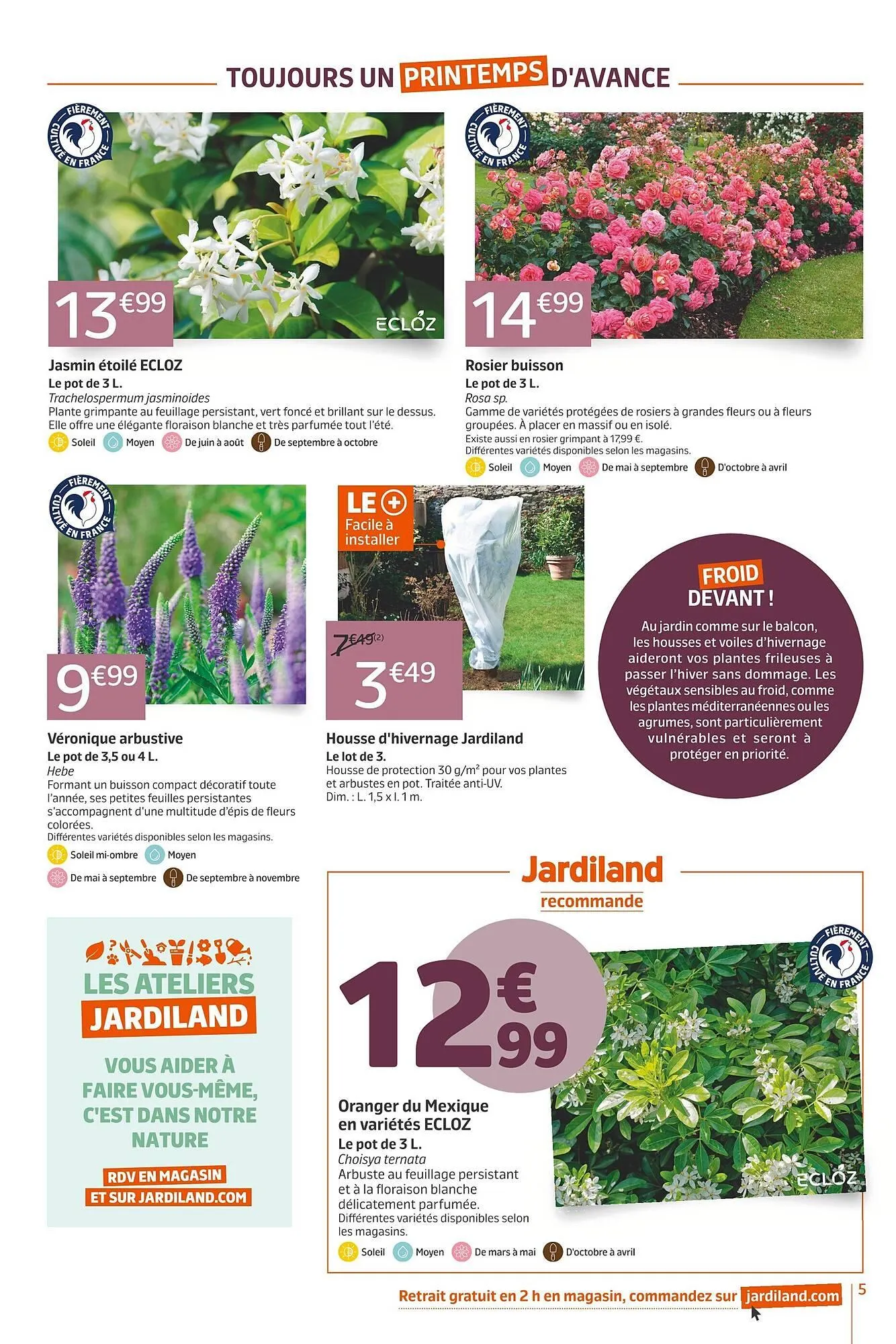 Catalogue Jardiland du 22 octobre au 2 novembre 2025 - Catalogue page 5