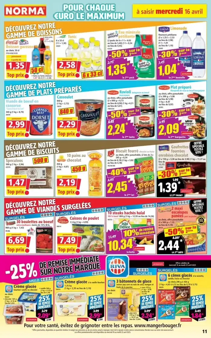 Catalogue Norma du 16 avril au 22 avril 2025 - Catalogue page 11