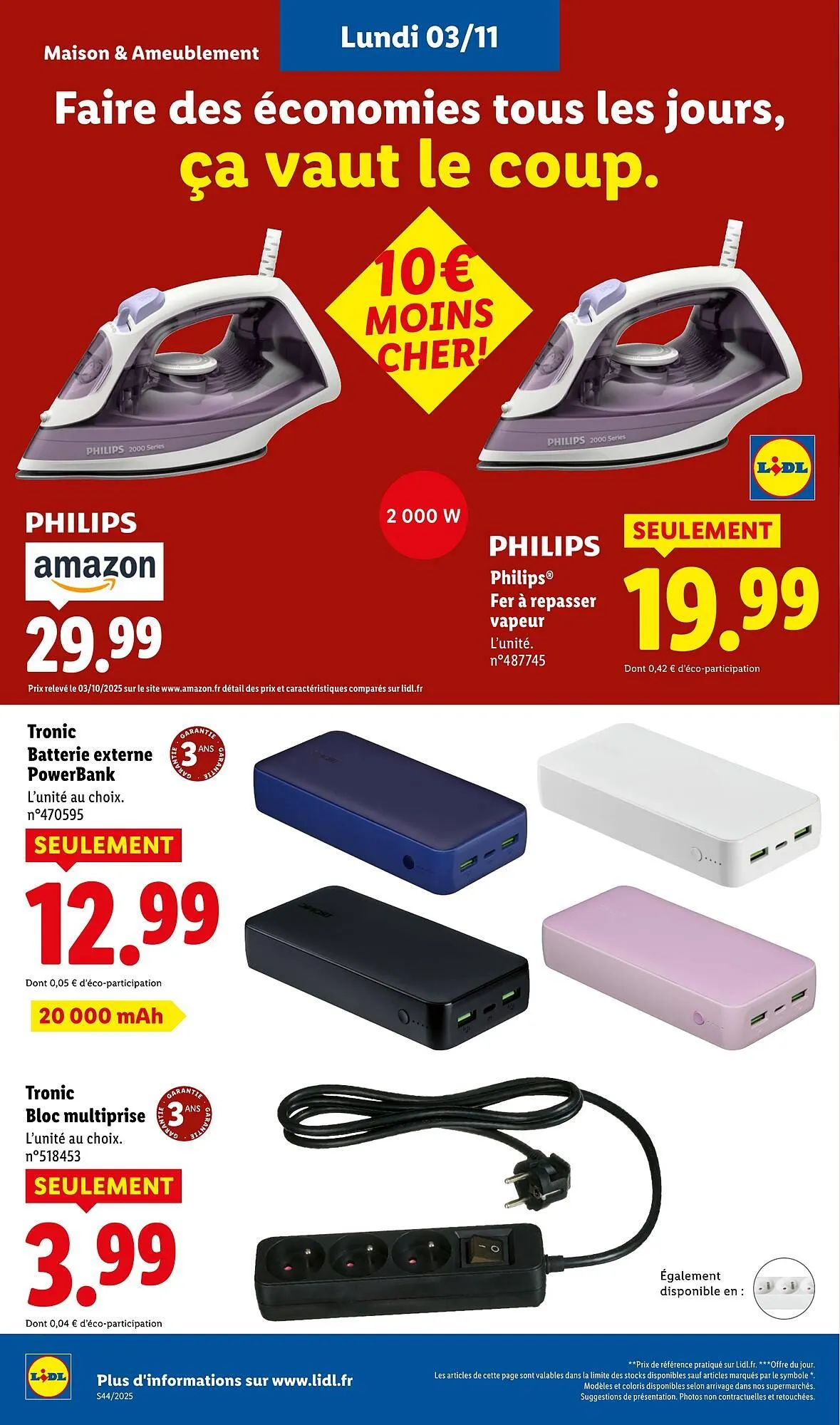 Catalogue Lidl du 30 octobre au 3 novembre 2025 - Catalogue page 16