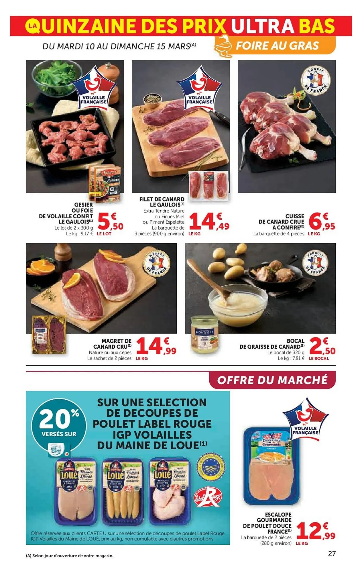 Catalogue Super U du 10 mars au 22 mars 2026 - Catalogue page 27
