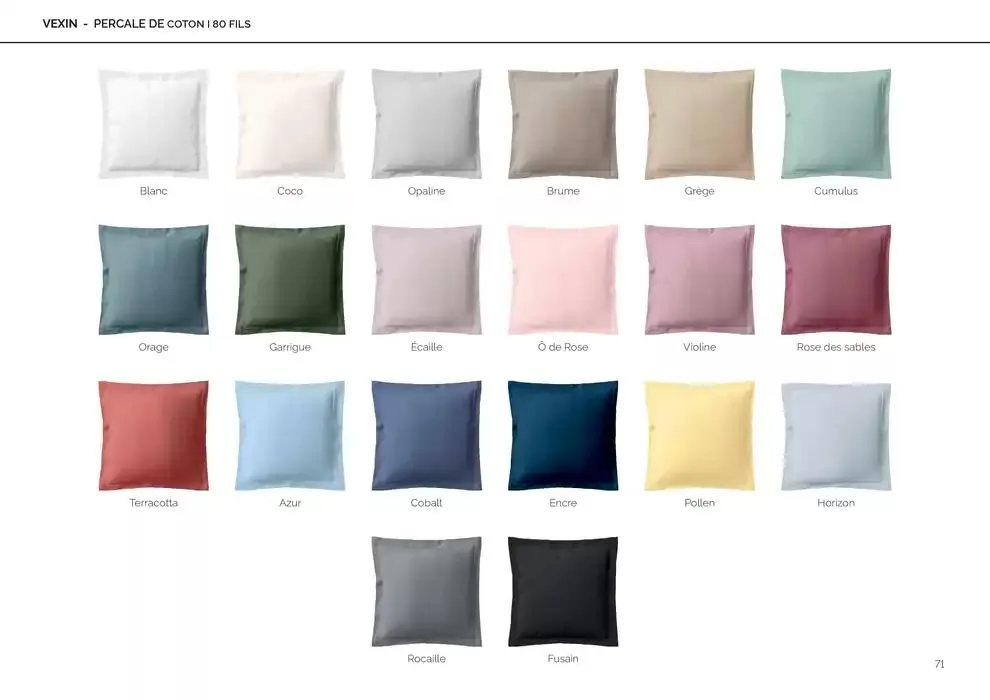 Notre collection Printemps - Ete 2025 du 14 février au 30 août 2025 - Catalogue page 71