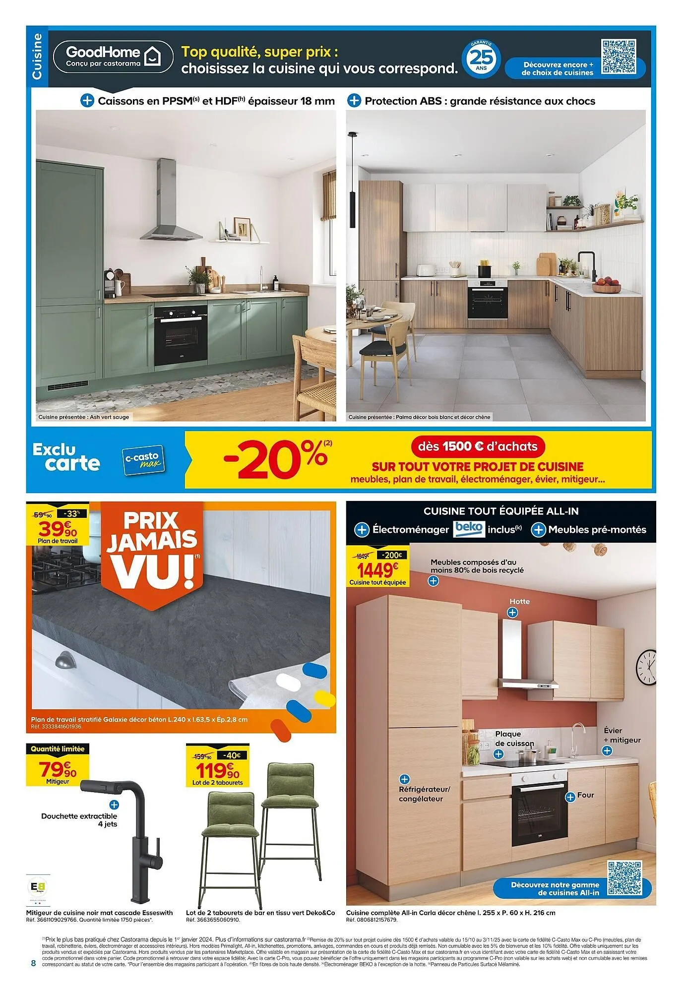 Catalogue Castorama du 15 octobre au 3 novembre 2025 - Catalogue page 8
