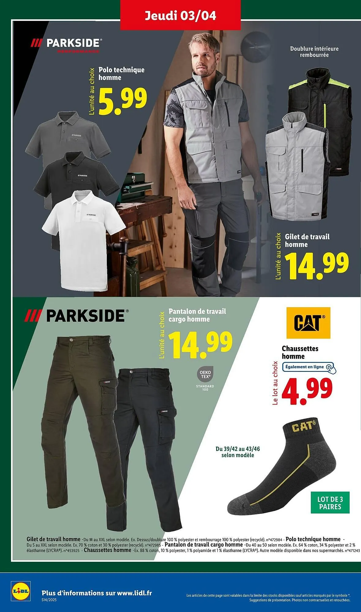 Catalogue Lidl du 31 mars au 3 avril 2025 - Catalogue page 30