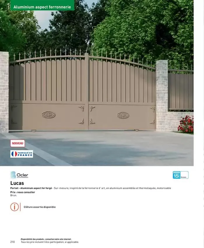 Ma sélection maison 2025 du 4 avril au 31 décembre 2025 - Catalogue page 210