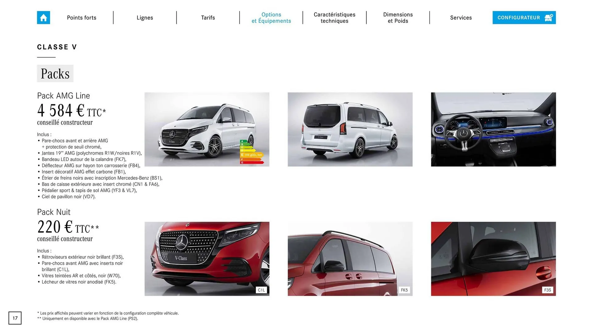 Catalogue Mercedes-Benz du 3 septembre au 3 septembre 2026 - Catalogue page 17