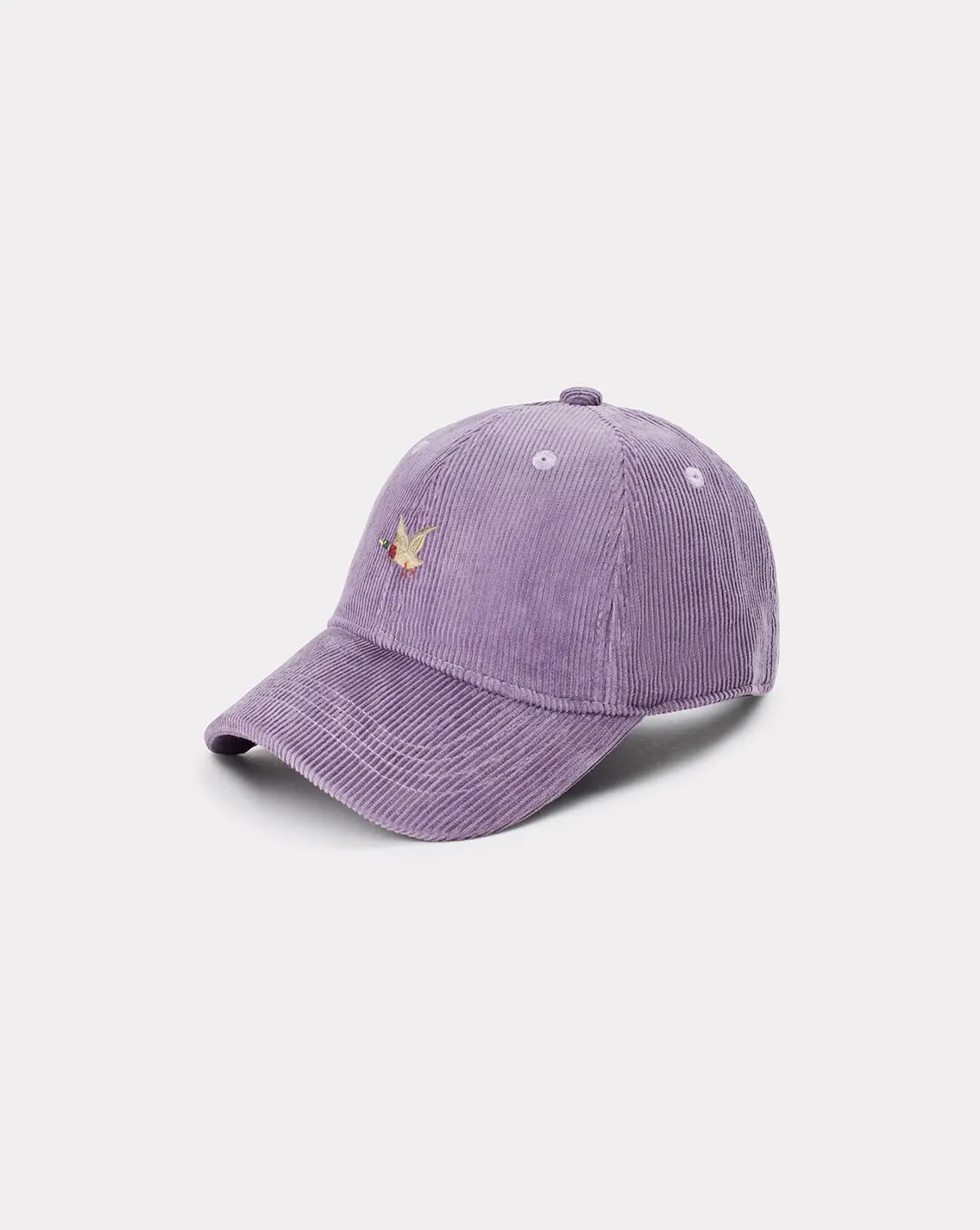 Casquette velvet cap violet