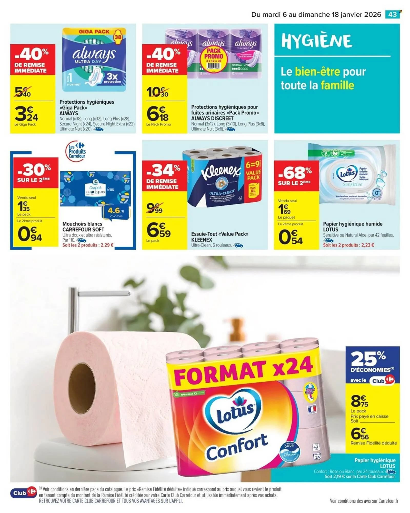 Catalogue Carrefour Market du 6 janvier au 18 janvier 2026 - Catalogue page 45