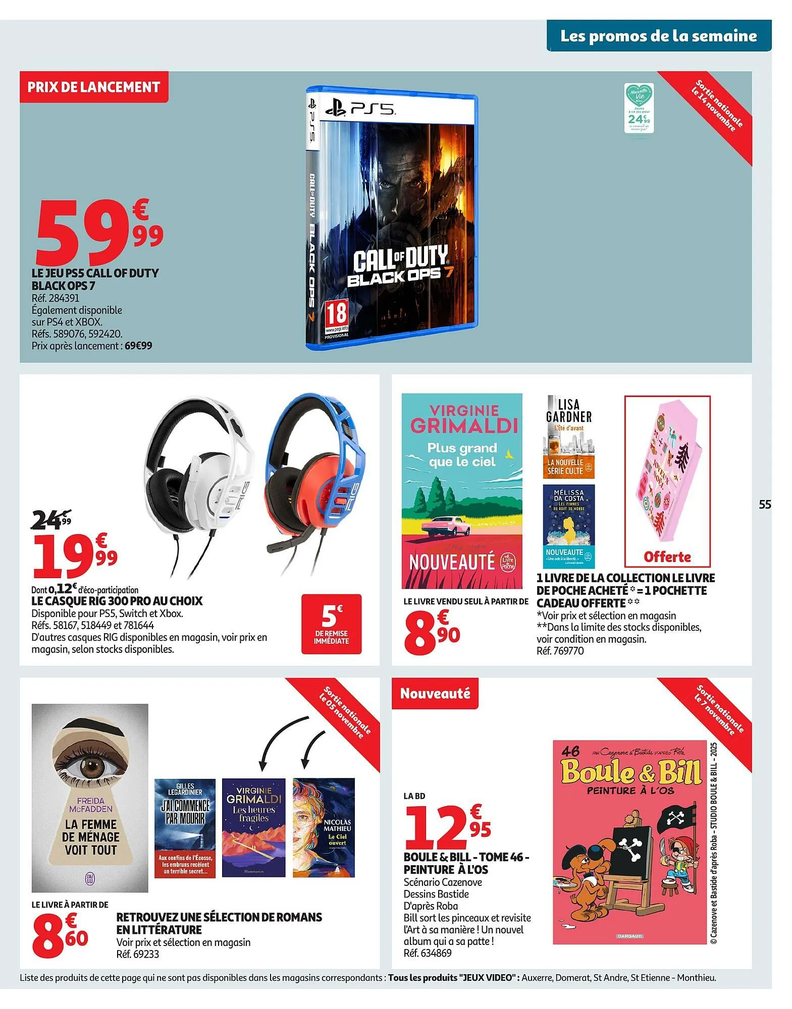 Catalogue Auchan du 4 novembre au 16 novembre 2025 - Catalogue page 55