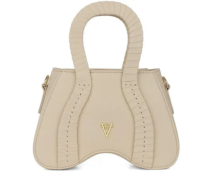 Pera Top Handle Leather Bag