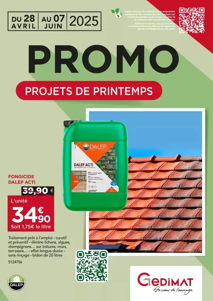 Promo Projets De Printemps - 1