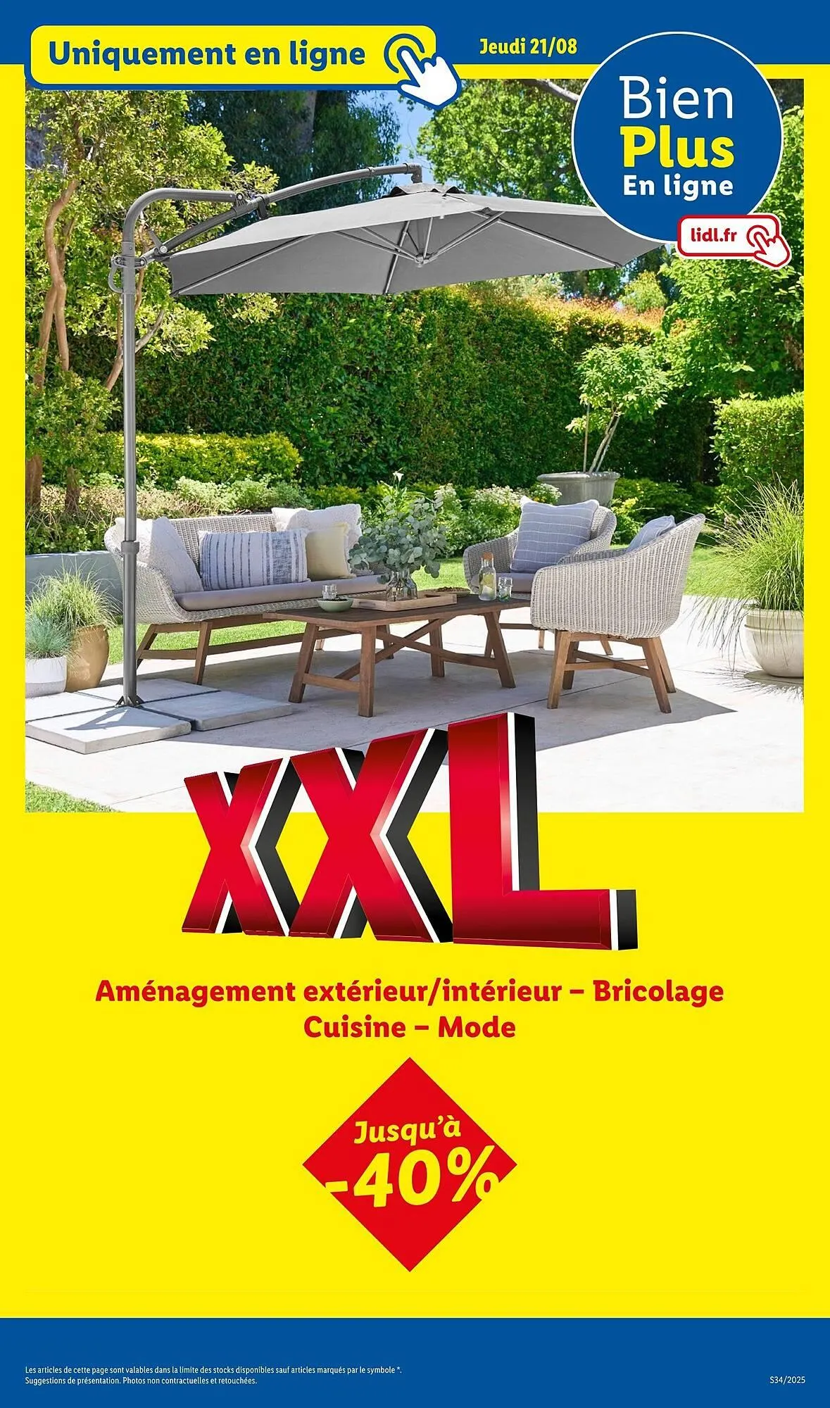 Catalogue Lidl du 21 août au 25 août 2025 - Catalogue page 21